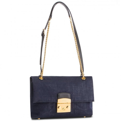 GUESS Mentropolis Crossbody Blue D - Handbag - Main image