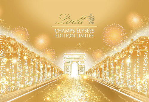LINDT Champs Elysees Or/Gold 468g - Box of Chocolates - Main image