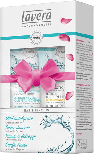 LAVERA Gift Basis Sensitiv Firming Set - Cosmetic Gift Set - Main image