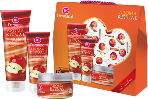 DERMACOL Aroma Ritual Apple and Cinnamon with Love - Cosmetic Gift Set - Main image