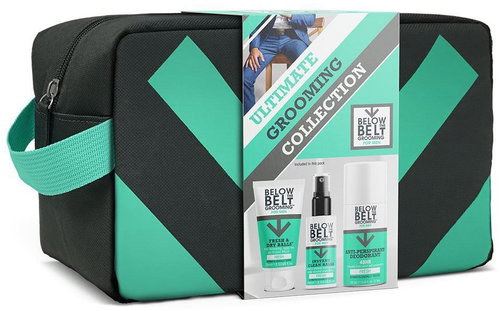 BELOW THE BELT Toilet Bag For Men's Grooming & Armpits - Fresh - Cosmetic Gift Set - Main image