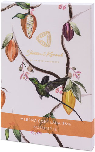 PRAGUE CHOCOLATE Aluna 55% Milk 70g - Chocolate - Main image