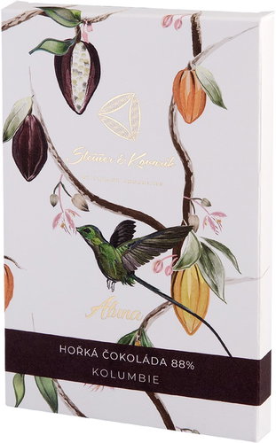 PRAGUE CHOCOLATE Aluna 88% Dark 70g - Chocolate - Main image