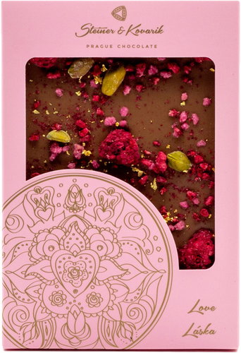 PRAGUE CHOCOLATE Love Mandala 70g - Chocolate - Main image