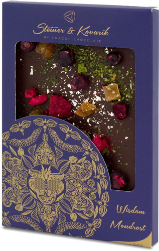 PRAGUE CHOCOLATE Wisdom Mandala 70g - Chocolate - Main image