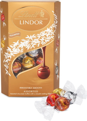 LINDT Lindor Ball Pralines Assorted 337g - Box of Chocolates - Main image