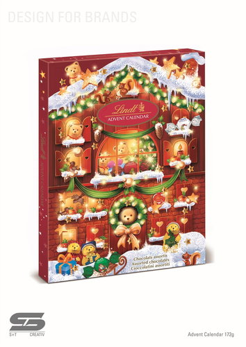 LINDT Advent Calendar 172g - Advent Calendar - Main image