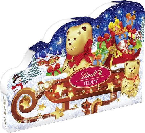 LINDT Teddy Advent Calender 265 g - Advent Calendar - Main image