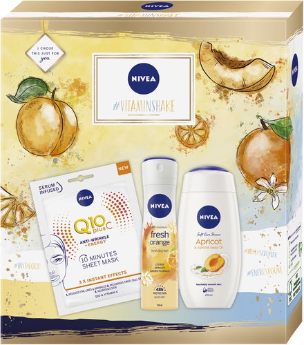 NIVEA Box Fresh Orange 2020 - Cosmetic Gift Set - Main image
