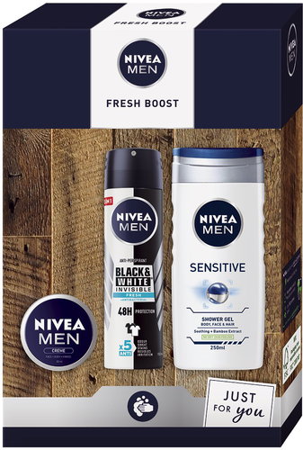 NIVEA Men Box Deo Fresh 2020 - Cosmetic Gift Set - Main image
