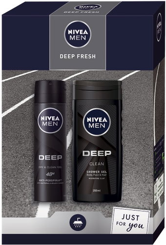 NIVEA Men Box Deo Deep 2020 - Cosmetic Gift Set - Main image