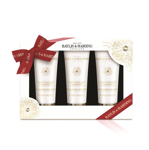 Baylis & Harding Sweet Mandarin & Grapefruit Hand Cream Set - Cosmetic Gift Set - Main image