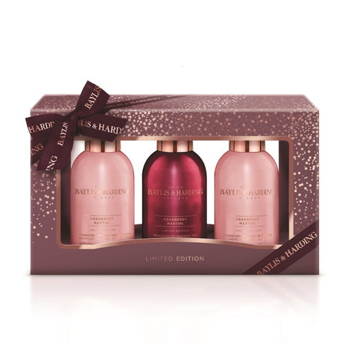 Baylis & Harding Cranberry Martini Body Care Set - Cosmetic Gift Set - Main image