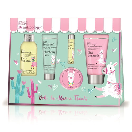 Baylis & Harding Travel Llama Body Care Kit - Cosmetic Gift Set - Main image