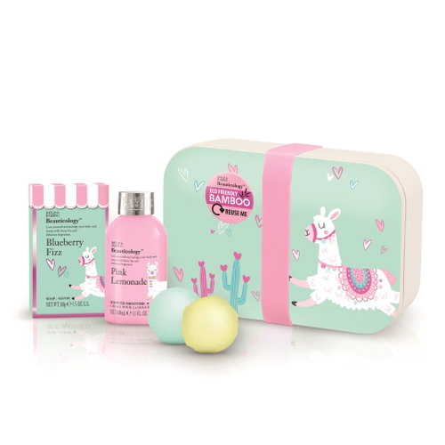 Baylis & Harding Body Care Sset with Llama Lunch Box - Cosmetic Gift Set - Main image