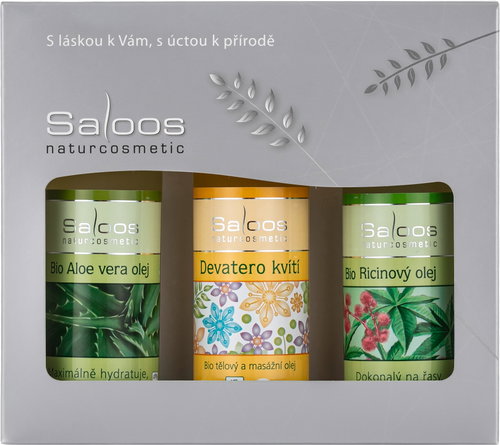 Saloos Ricin & Aloe vera & Nine Flowers (150 ml) - Cosmetic Gift Set - Main image
