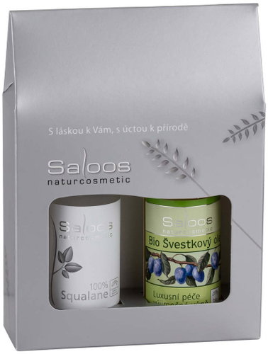 Saloos Plum & 100% Squalane (40 ml) - Cosmetic Gift Set - Main image
