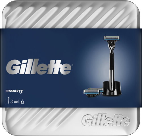 GILLETTE Mach3 Chrome Set - Cosmetic Gift Set - Main image