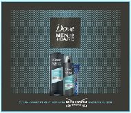 DOVE Men + Care Clean Comfort Box Wilkinson borotvával - Férfi kozmetikai szett