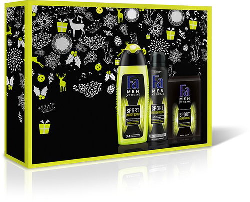 FA Men Sport Energy Boost Premium Box - Cosmetic Gift Set - Main image