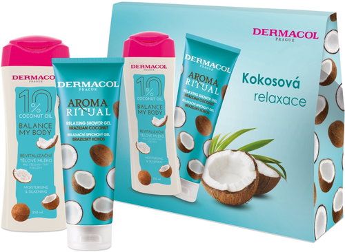 DERMACOL Aroma Ritual Brazilian Coconut Set - Cosmetic Gift Set - Main image