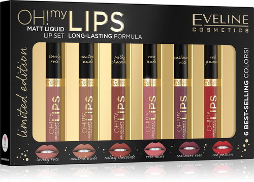 EVELINE COSMETICS Oh! My Lips Gift Set - Cosmetic Gift Set - Main image