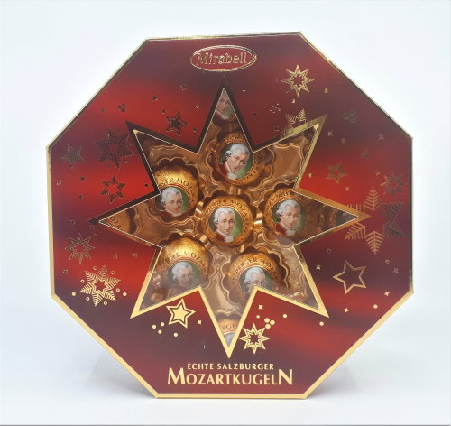 MIRABELL Mozart' s sphere Star 300 g - Box of Chocolates - Main image
