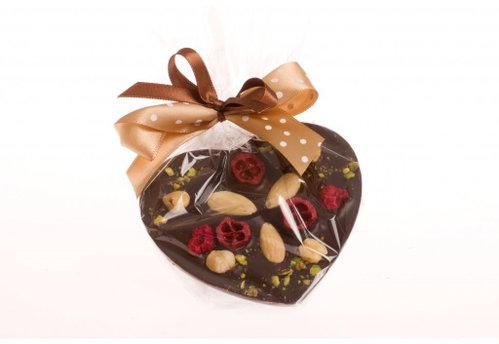 KOVAND Small Heart of Dark Chocolate 125g - Chocolate - Main image