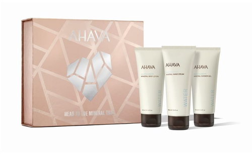 AHAVA Head to Toe Mineral Trio 3 × 100ml - Cosmetic Gift Set - Main image