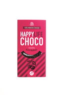 HAPPYLIFE CHOCO Chocolate 65% Dark with Cherries ORGANIC 70g - Chocolate