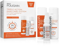 FOLIGAIN Triple Action Travel Set of Anti-Hair Loss Products for Men - Haircare Set