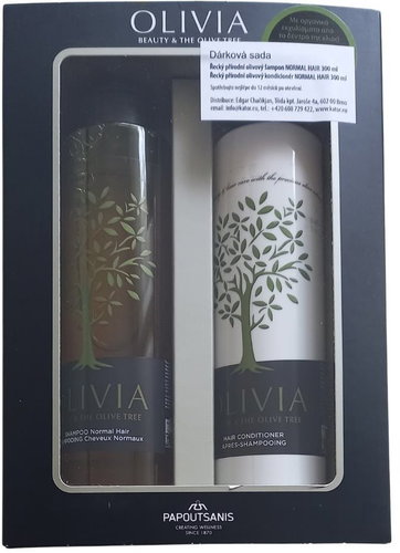PAPOUTSANIS Olivia Normal Hair Luxury Gift Set 2 × 300 ml - Haircare Set - Main image