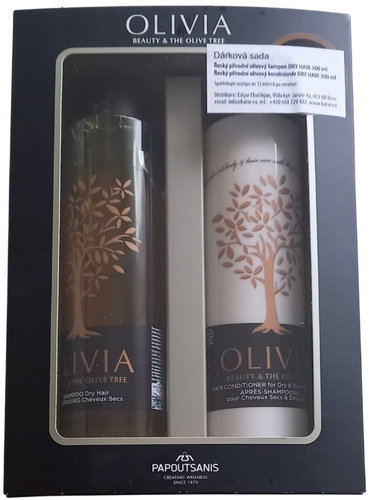 PAPOUTSANIS Olivia Dry Hair Luxury Gift Set 2 × 300 ml - Haircare Set - Main image