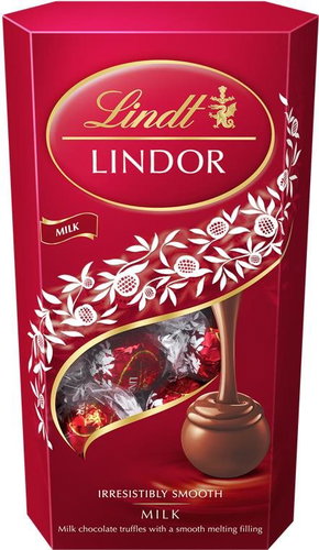 LINDT Lindor Cornet Milk 600g - Box of Chocolates - Main image