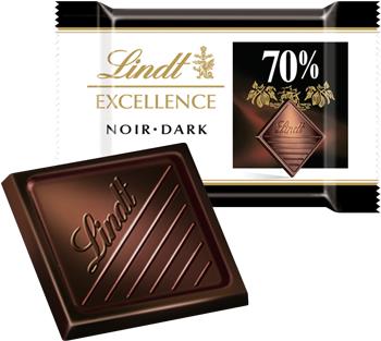LINDT Excellence Mini 70% Hořká Čokoláda 1100 g - Čokoláda - Hlavní obrázek