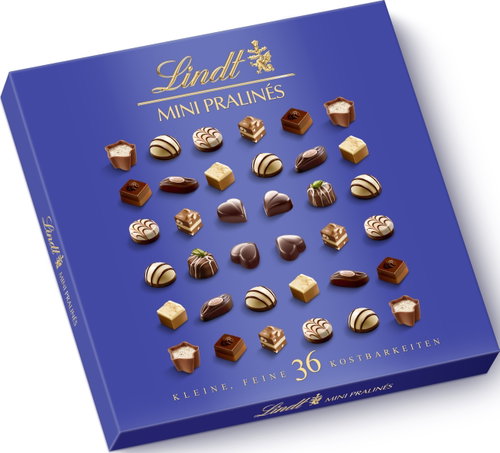 LINDT Mini Pralines 180g - Box of Chocolates - Main image