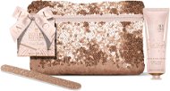 GRACE COLE Luxury Toiletry Bag with Hand Care - Let it Glow - Cosmetic Gift Set