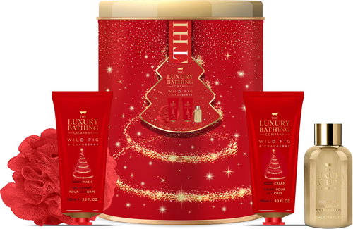 GRACE COLE Body Care Set in a Tin Box - All A Glow - Cosmetic Gift Set - Main image