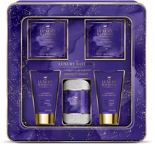 GRACE COLE Body Care Set in a Tin Box - Perfect Night - Cosmetic Gift Set - Main image