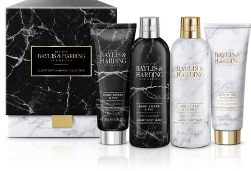 BAYLIS & HARDING Body Care Set Cube - Elements, 4 pcs - Cosmetic Gift Set - Main image