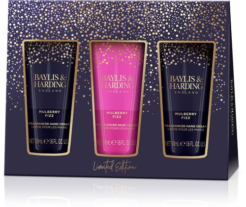 BAYLIS & HARDING Hand Care Set - Mulberry Fizz, 3 pcs - Cosmetic Gift Set - Main image