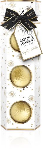 BAYLIS & HARDING Set of Sparkling Bath Bombs - Sweet Mandarin & Grapefruit - Cosmetic Gift Set - Main image