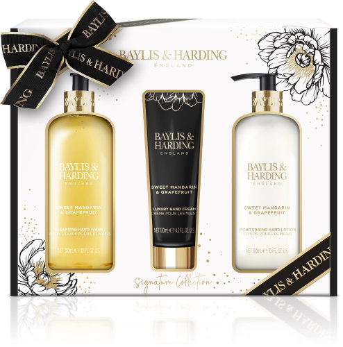BAYLIS & HARDING Hand Care Set - Sweet Mandarin & Grapefruit, 3 pcs - Cosmetic Gift Set - Main image