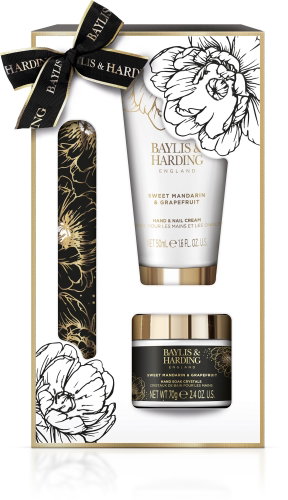 BAYLIS & HARDING Hand Care Set with File - Sweet Mandarin & Grapefruit - Cosmetic Gift Set - Main image