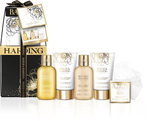 BAYLIS & HARDING Body Care Set - Sweet Mandarin & Grapefruit, 6 pcs - Cosmetic Gift Set - Main image