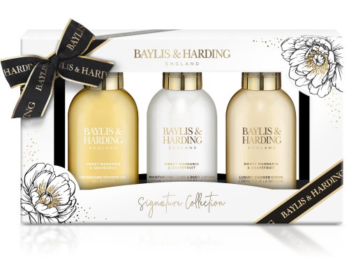 BAYLIS & HARDING Body Care Set - Sweet Mandarin & Grapefruit, 3 pcs - Cosmetic Gift Set - Main image