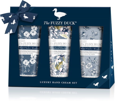 BAYLIS & HARDING Hand Cream Set - The Fuzzy Duck Cotswold Floral - Cosmetic Gift Set - Main image