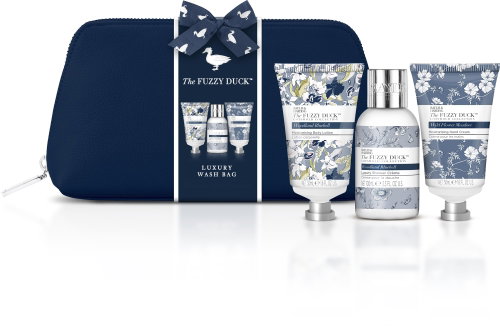 BAYLIS & HARDING Body Care Gift Set in Cosmetic Bag - The Fuzzy Duck Cotswold - Cosmetic Gift Set - Main image