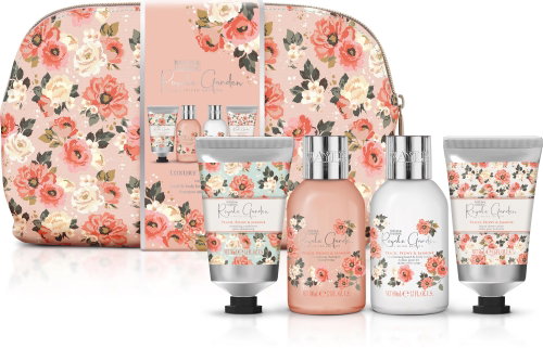 BAYLIS & HARDING Body Care Set in Toiletries Bag - Royale Garden - Cosmetic Gift Set - Main image