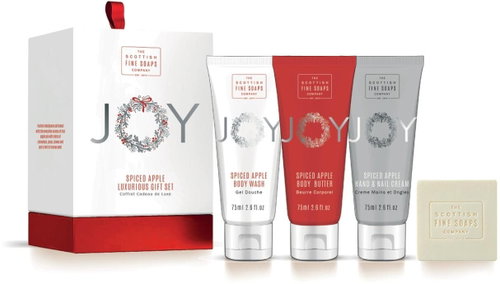 SCOTTISH FINE SOAPS Luxury Gift Set - Spiced Apple - Cosmetic Gift Set - Main image
